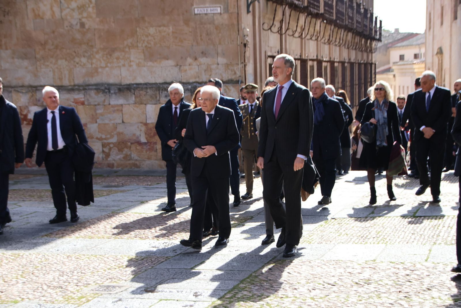 Investidura de Sergio Mattarella como doctor 'honoris causa' de la USAL con la presencia del Rey Felipe VI