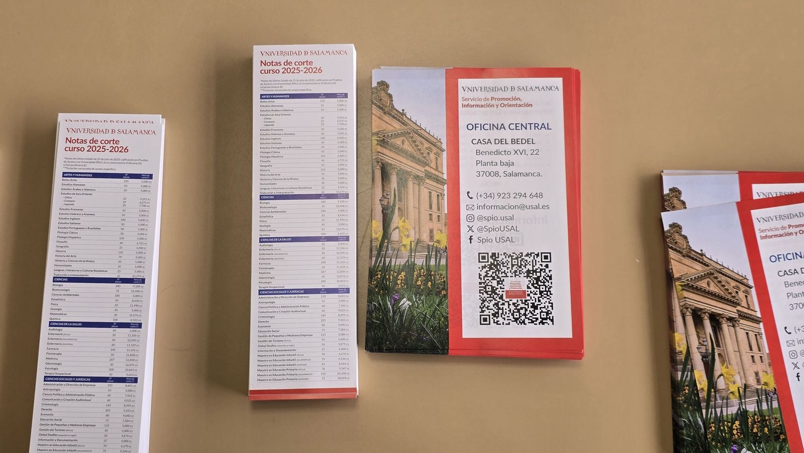 Más de 550 estudiantes de Bachillerato y ESO participan en los seminarios de Orientación de la Universidad de Salamanca