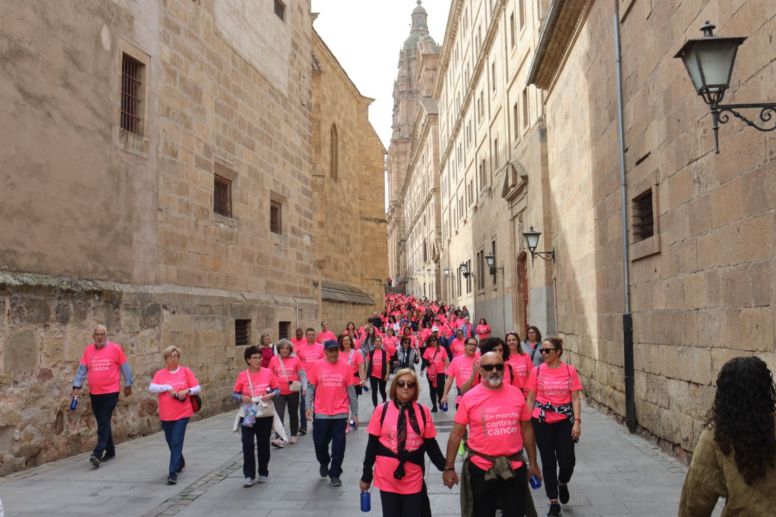 La marcha contra el cáncer vuelve a Salamanca un año más