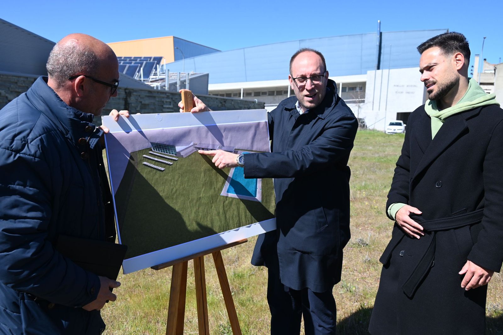 Presentación de la nueva piscina en Ciudad Rodrigo