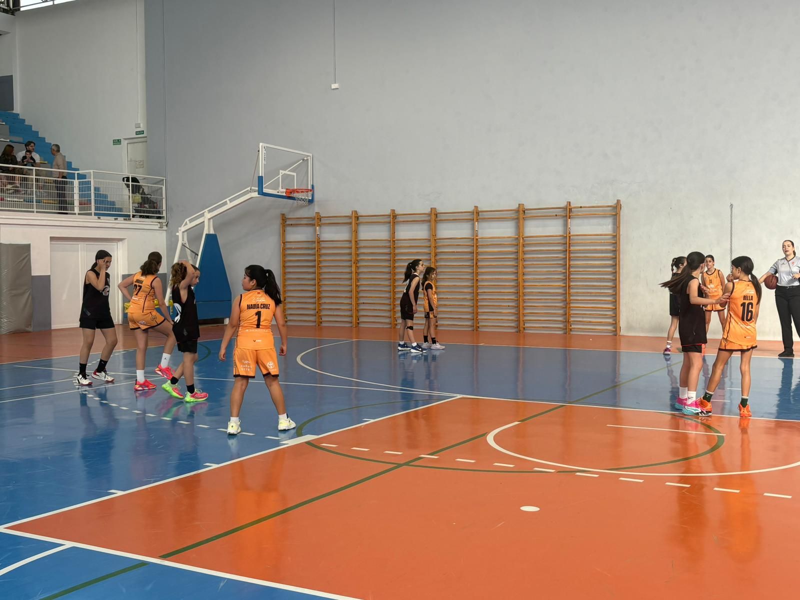 Santa Marta se convierte en la sede de una jornada autonómica de minibasket femenino