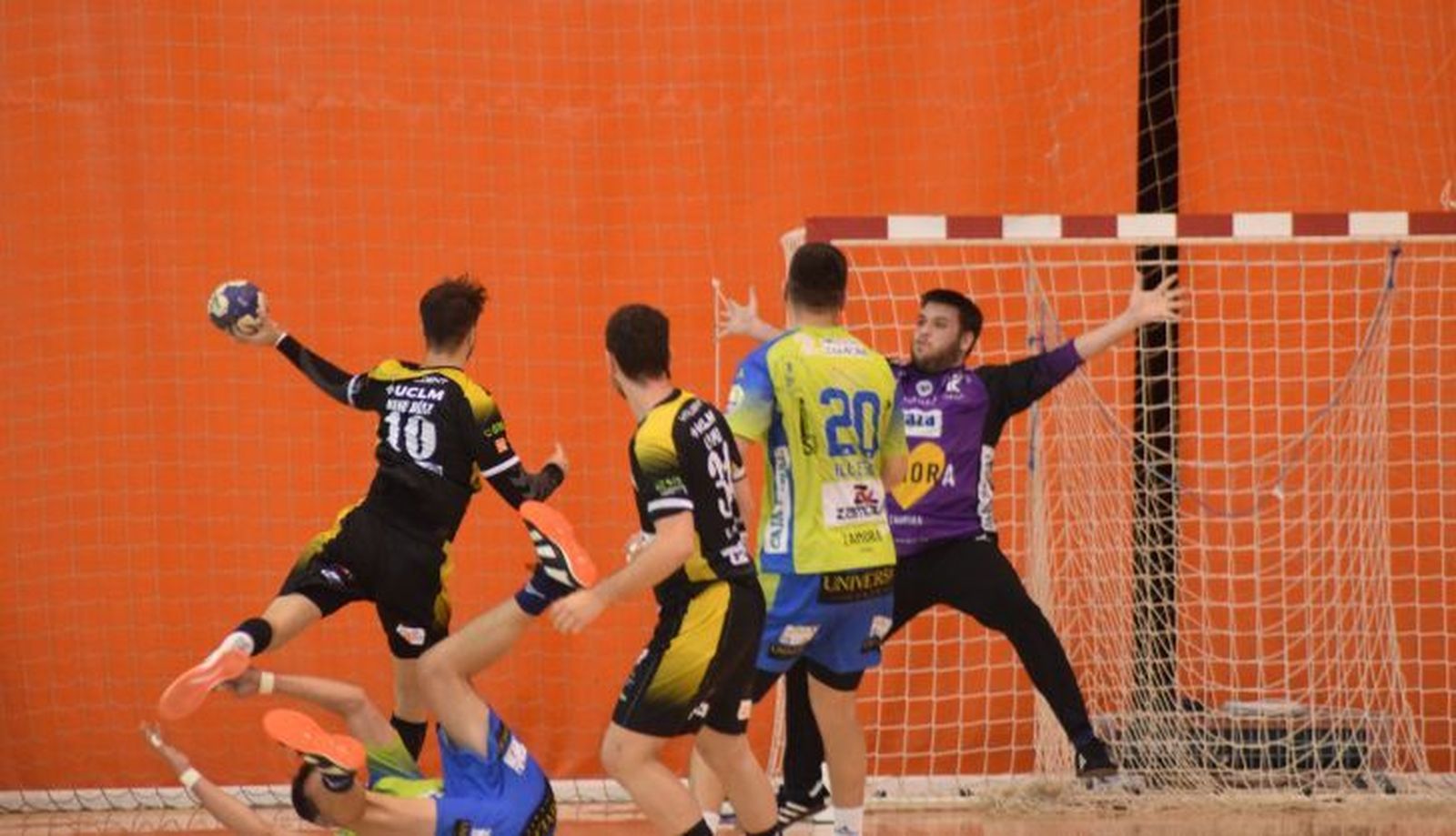 Iván en un partido anterior