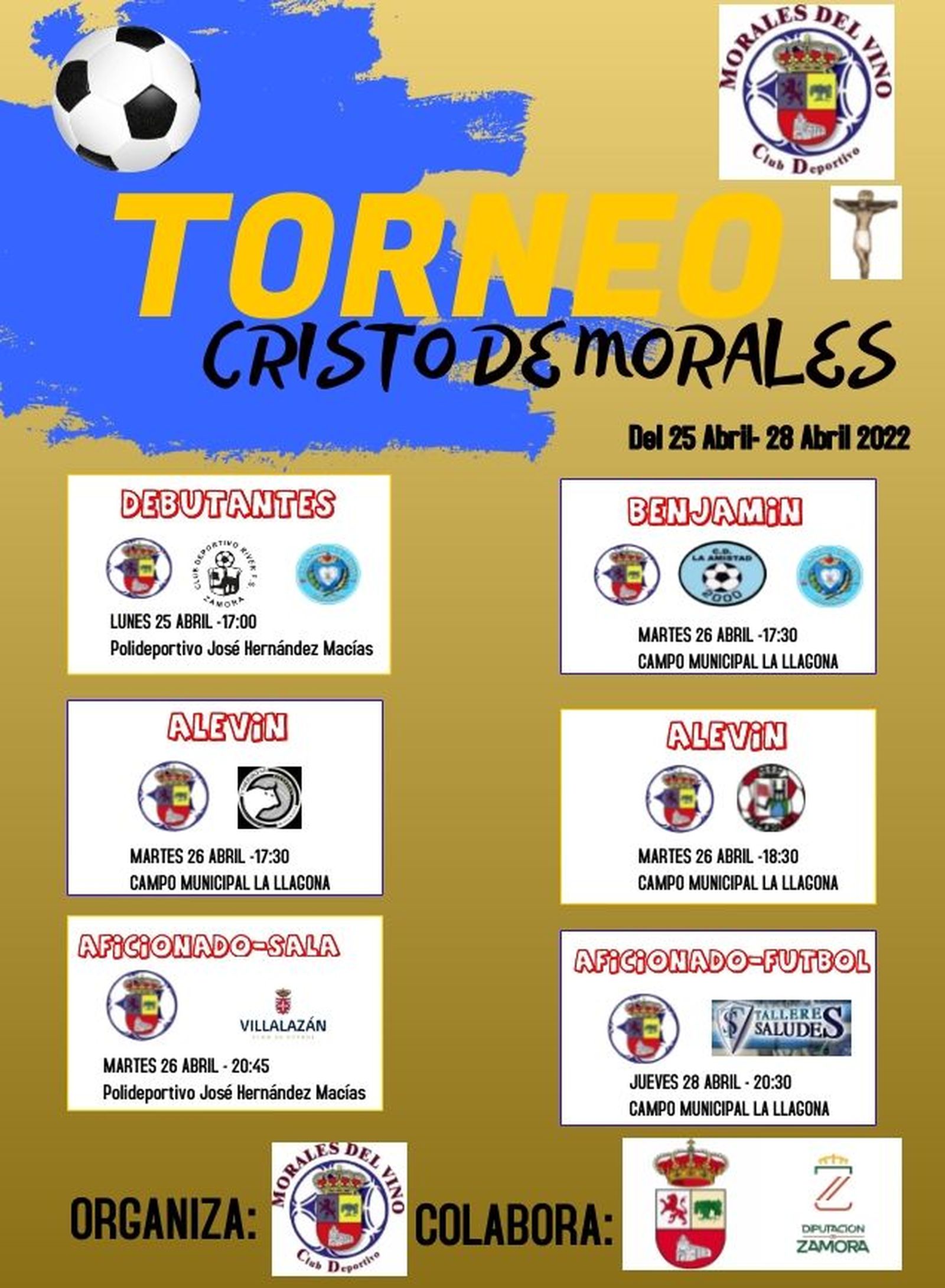 Torneo de fútbol y fútbol sala del CD Morales del Vino