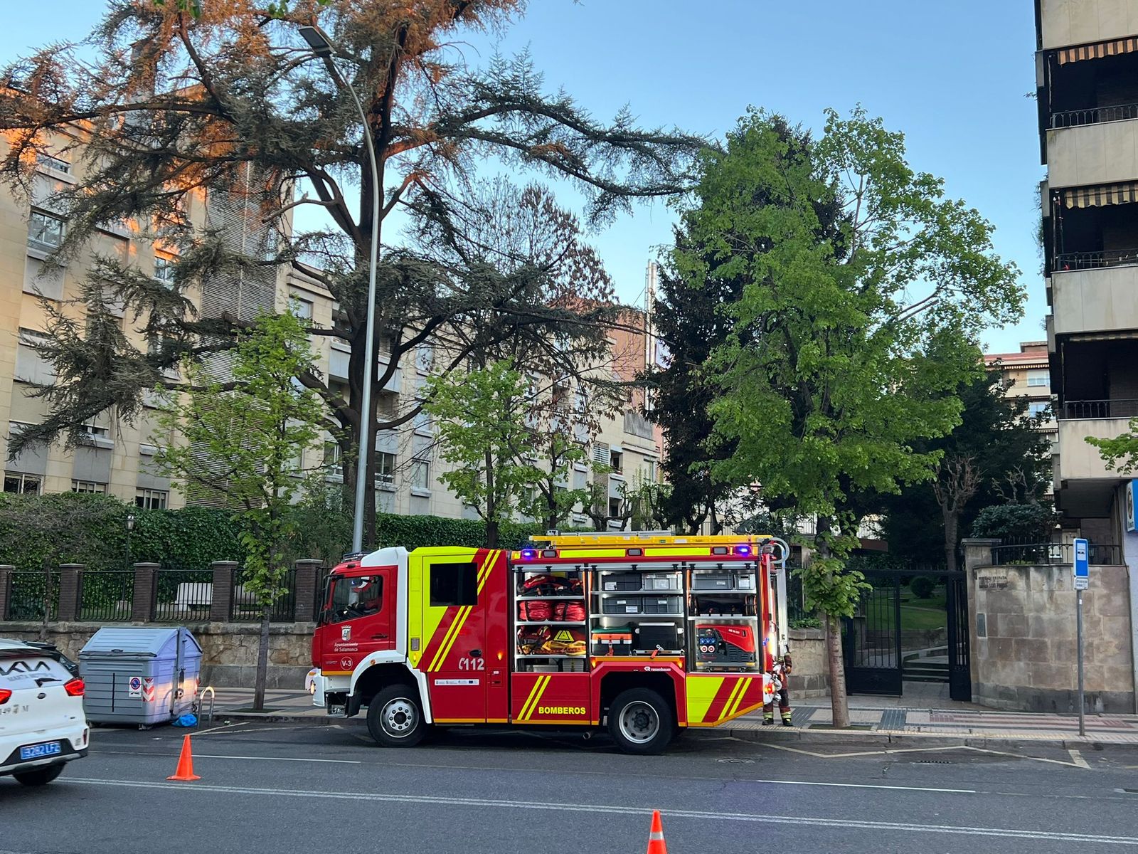 Incendio Paseo de la Estación