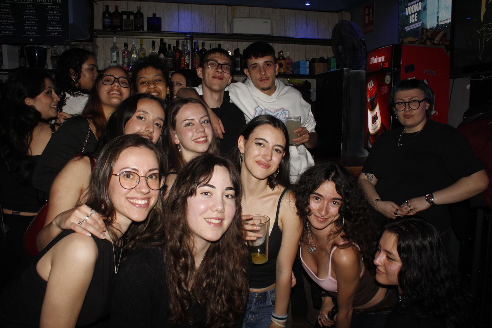 Salamanca de noche, sabado 11 de abril