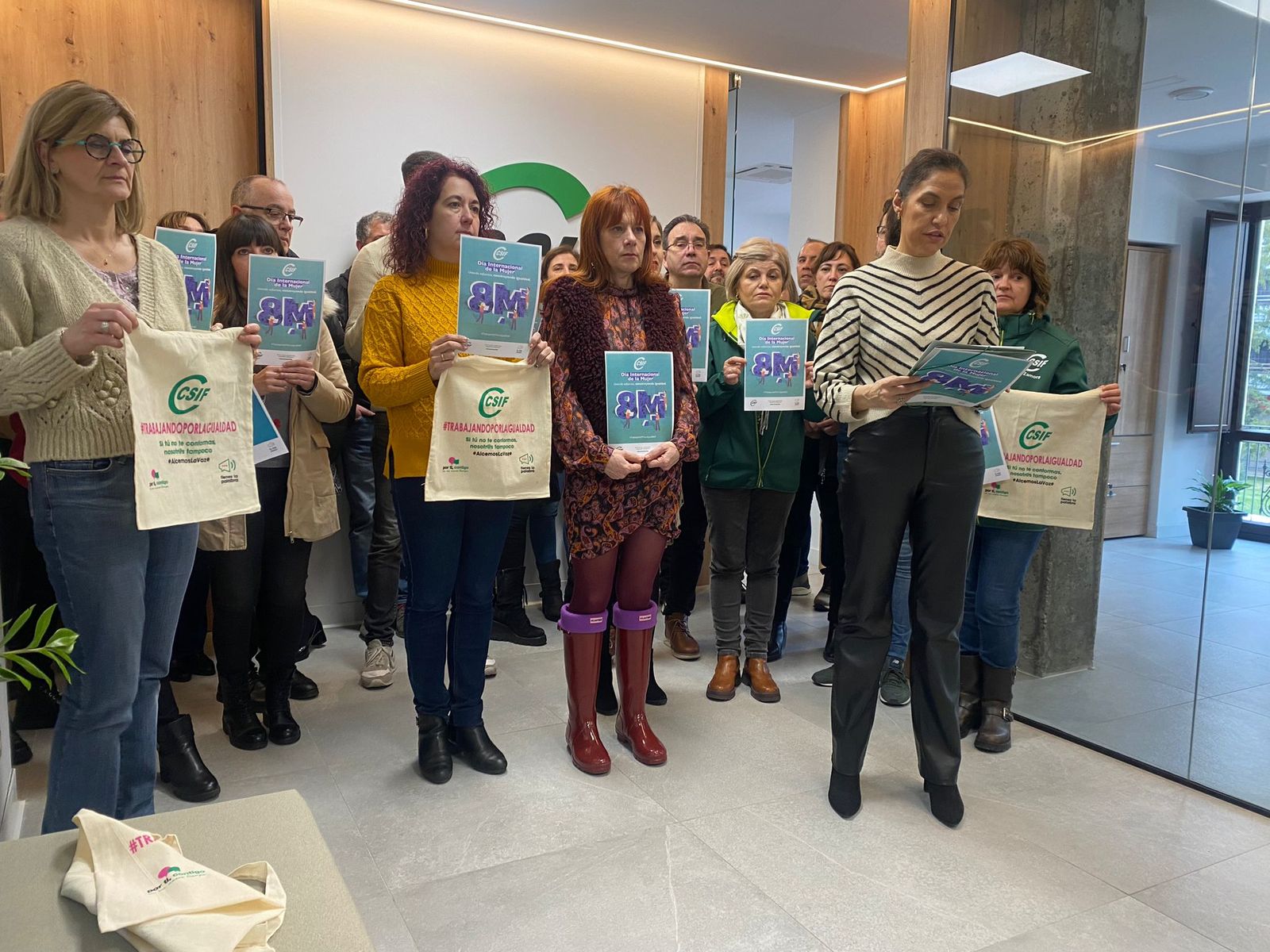Día de la MUjer en la sede de CSIF Zamora
