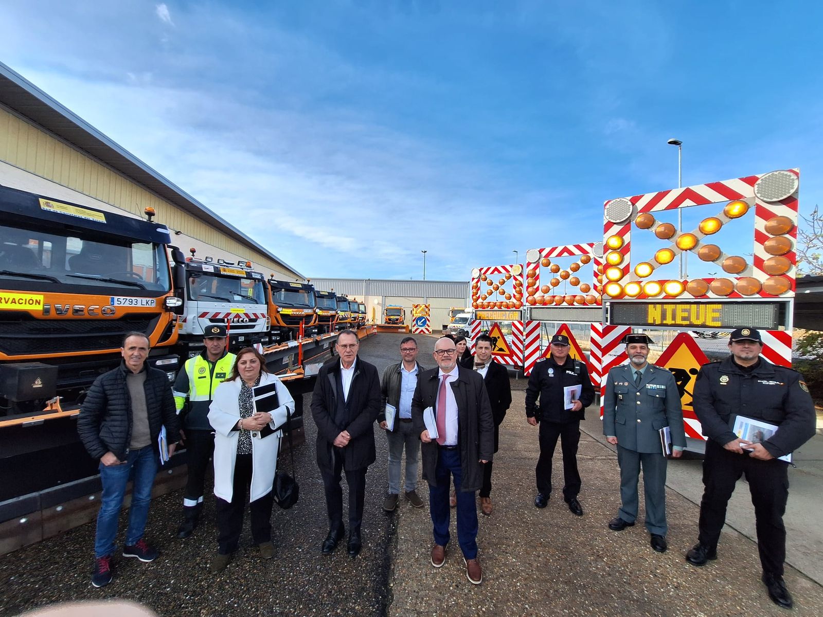 Las carreteras del Estado en Zamora, se blindan de cara al invierno