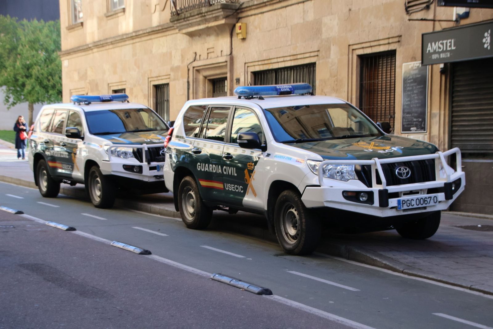 Redada de Guardia Civil en una propiedad de la calle Alfonso de Castro