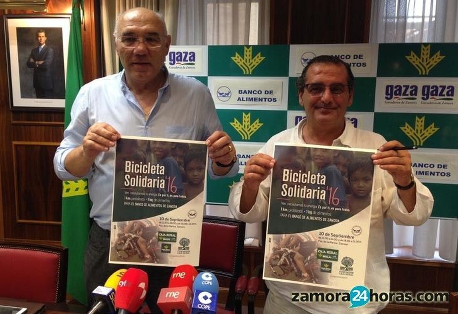 Zamora se prepara para dar pedaladas solidarias con Caja Rural y Seguros RGA
