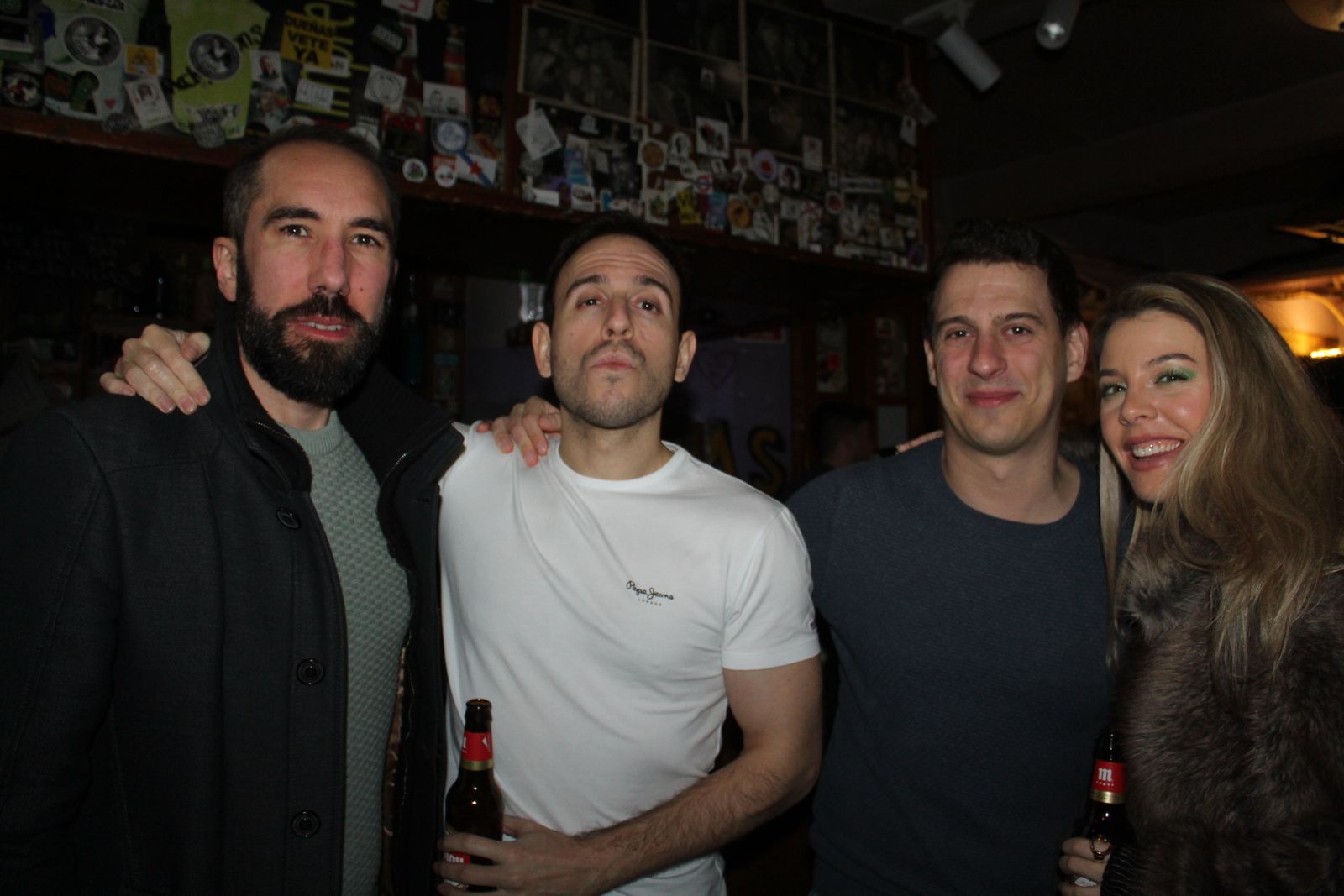 Salamanca de noche, sábado 10 de enero