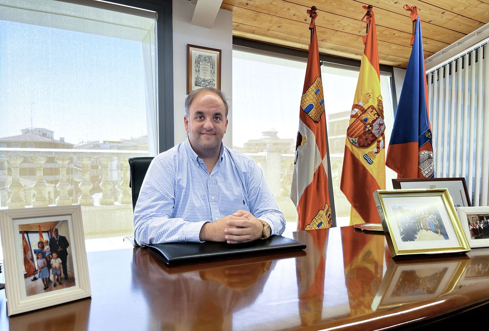 Roberto Martín, alcalde de Guijuelo