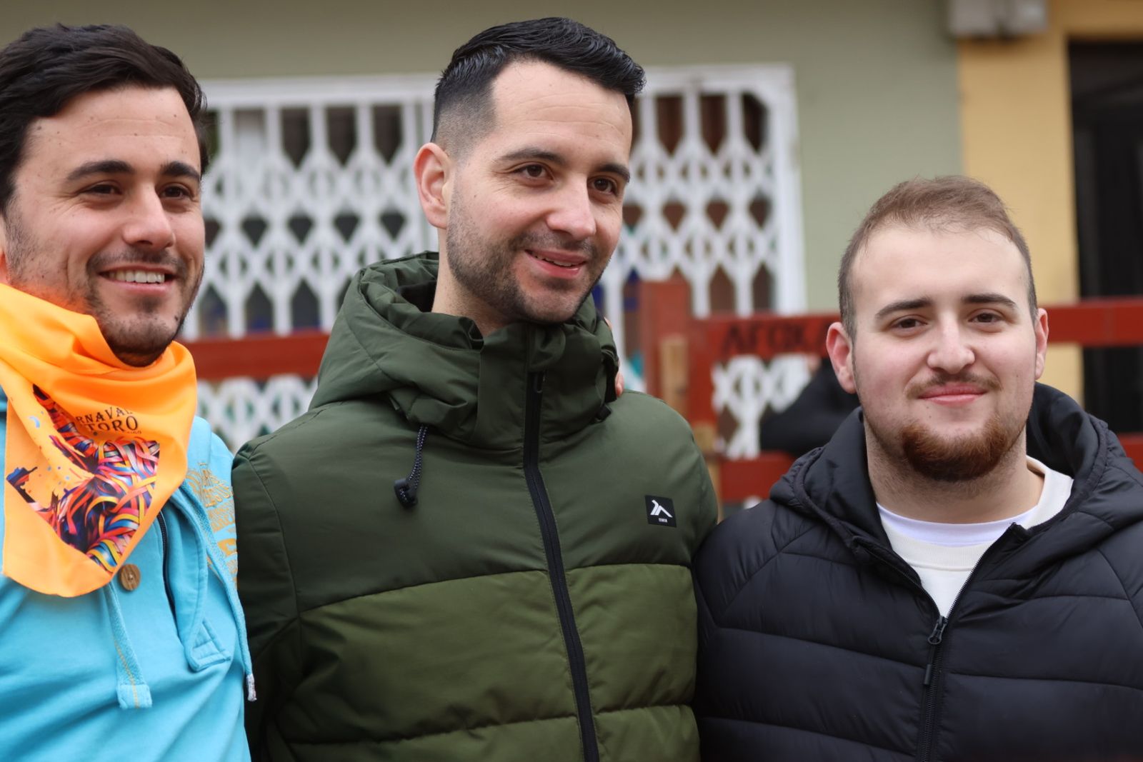 Ambiente en el encierro a caballo de Ciudad Rodrigo
