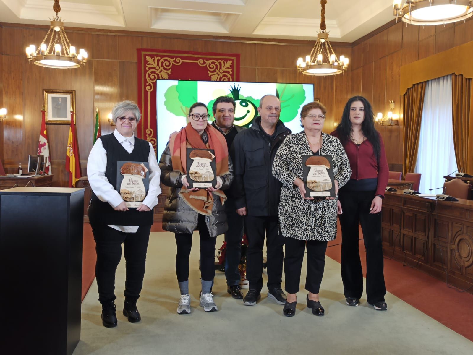 Entrega de premios del concurso 'Vamos de setas'