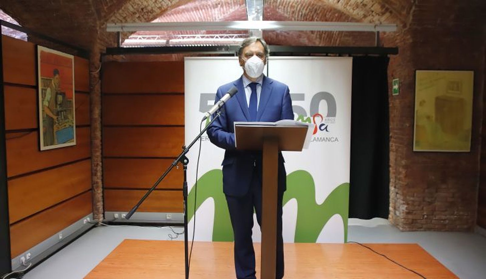 Carlos García Carbayo, inaugura la exposición ‘50 años de Mercasalamanca’ Carlos García Carbayo, inaugura la exposición ‘50 años de Mercasalamanca’