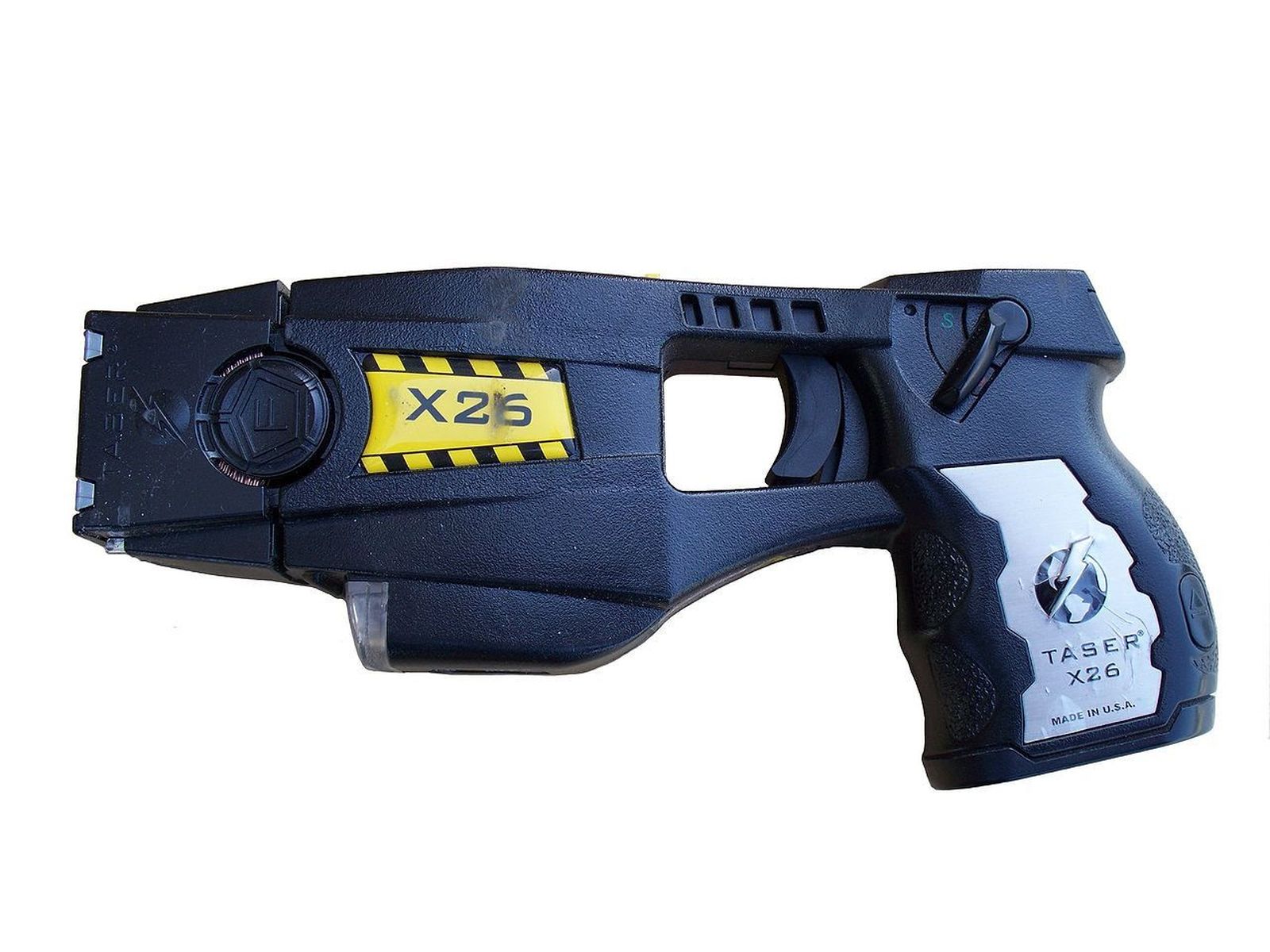 1280px Police issue X26 TASER white