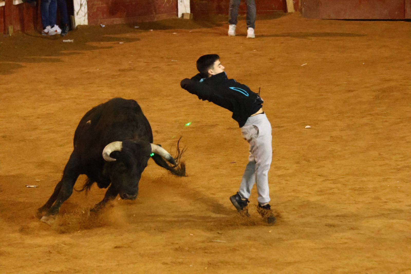 Capea nocturna de lunes en el Carnaval del Toro 2026
