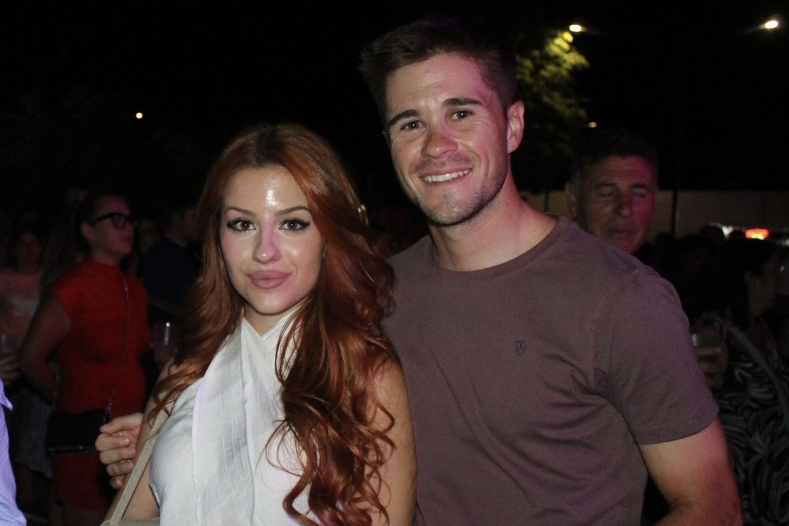 Ambiente en la Feria de Día en la tarde de este jueves