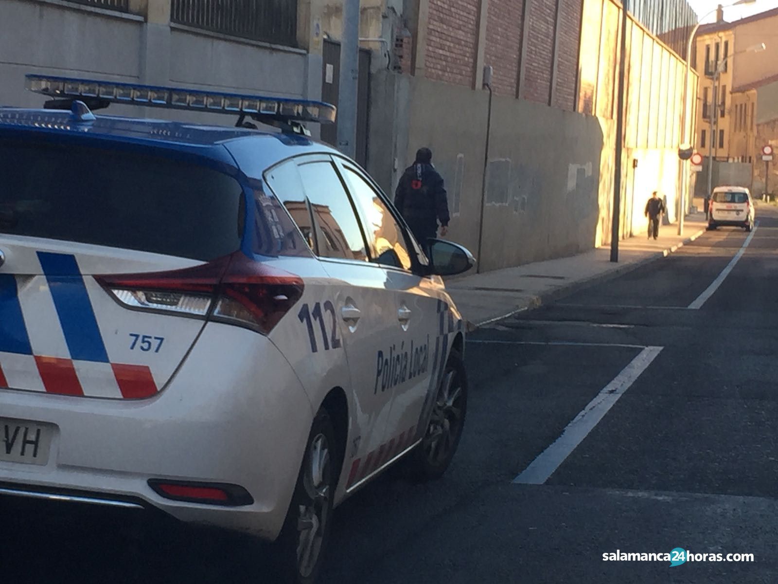 Policía Local calle San Silvestre