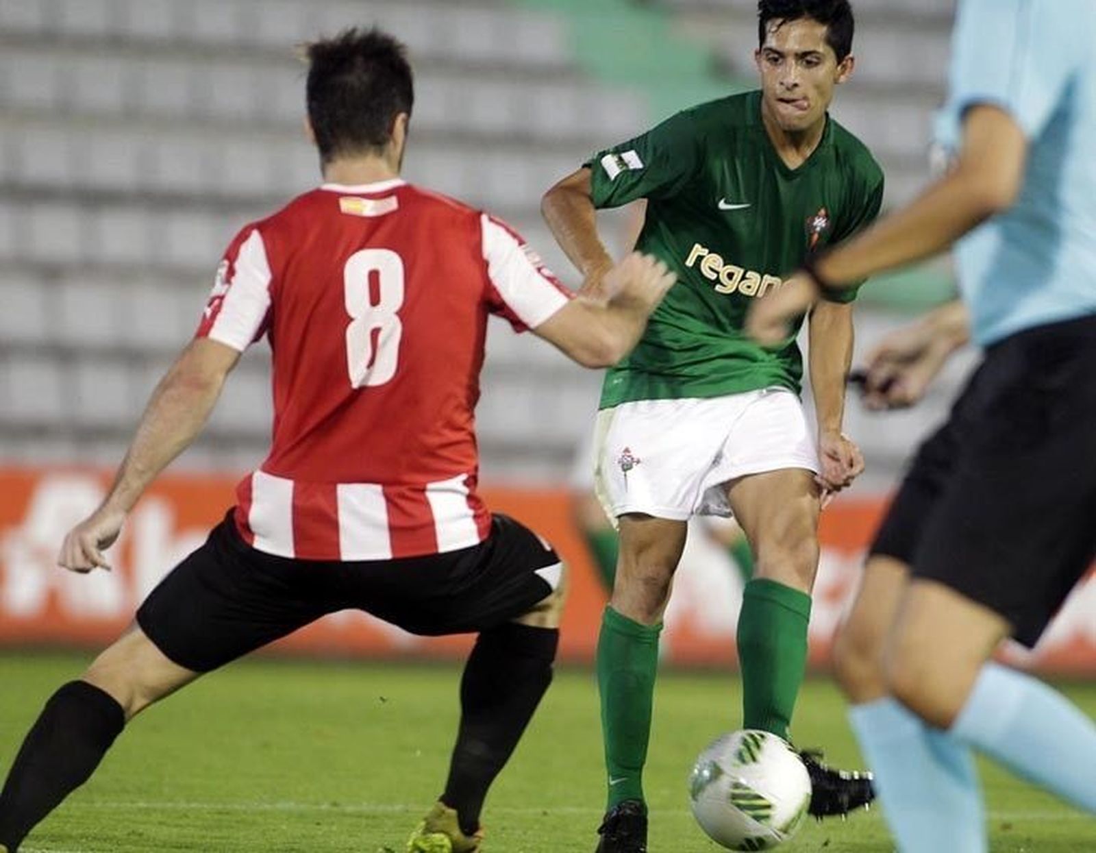 Juanan acabó expulsado y se perderá el partido ante el Bembibre