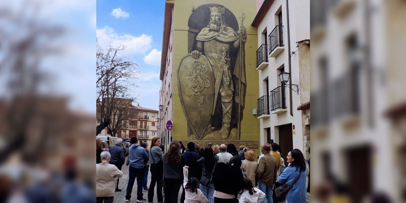 Mural de Alfonso IX