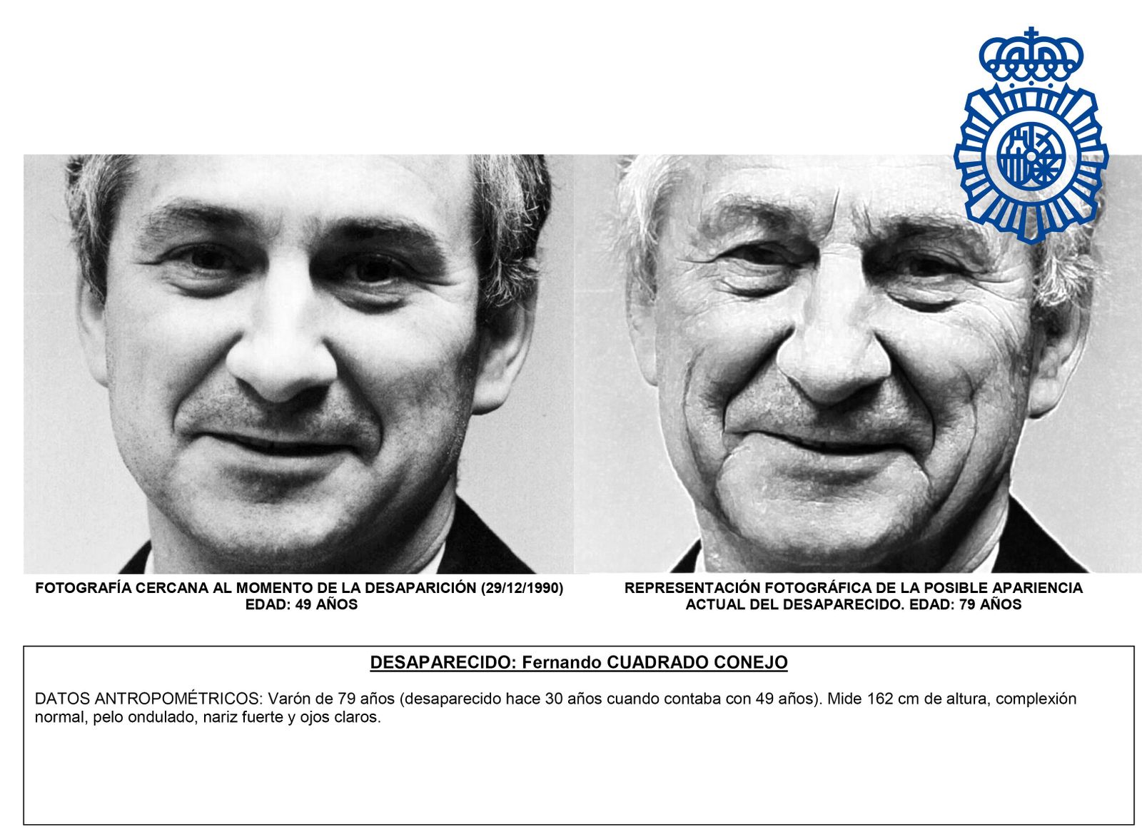 RETRATO Envejecimeinto FERNANDO CUADRADO CONEJO  dos fotos