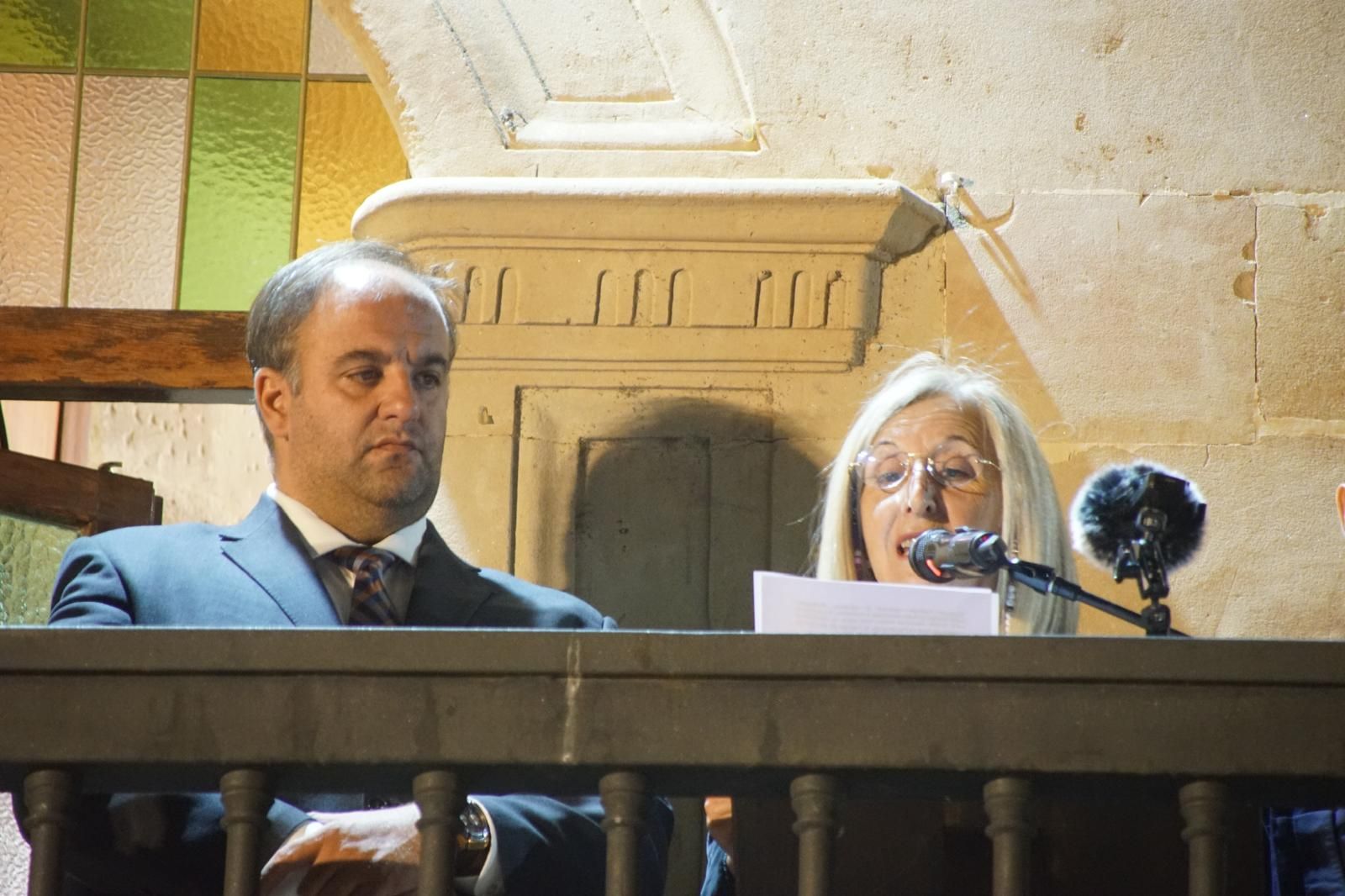 Los Bomberos de la Diputación dan voz al pregón de las fiestas de Alba de Tormes