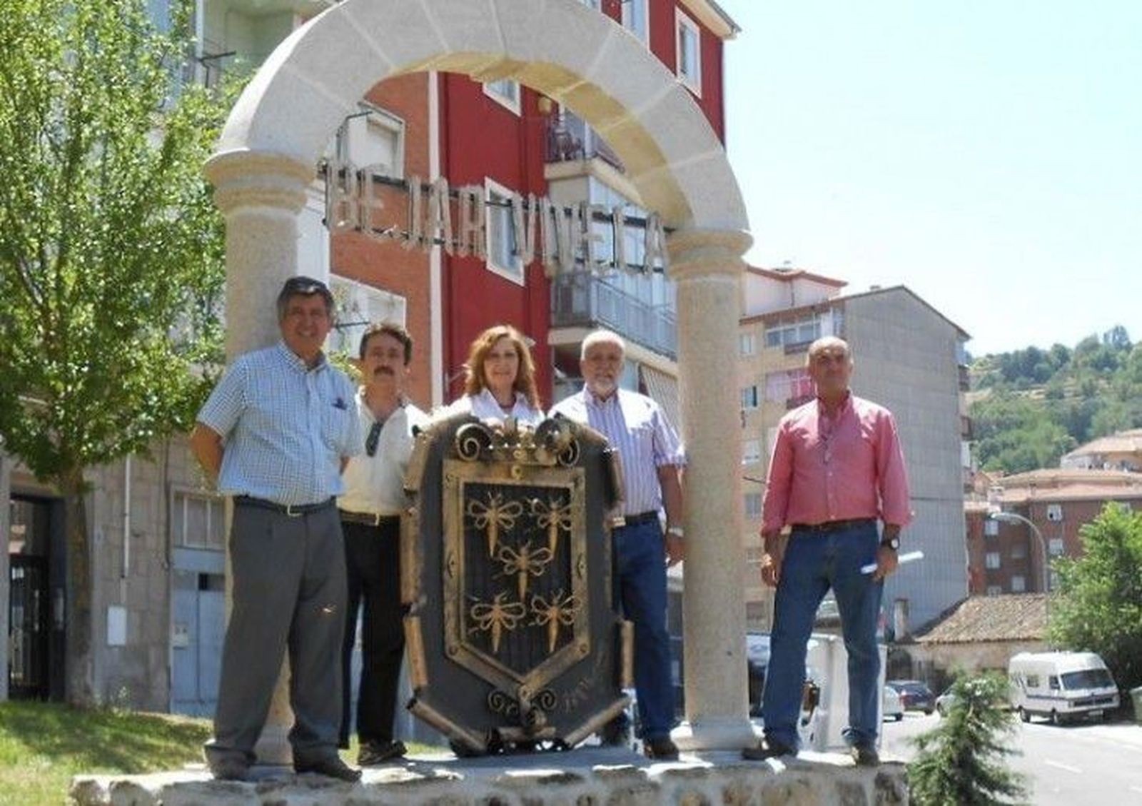 Inaugurado el nuevo monumento de bienvenida a la ciudad