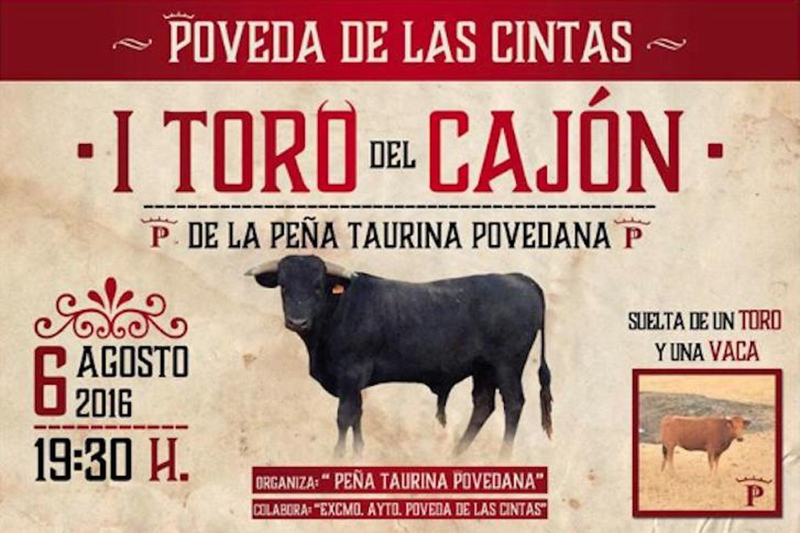 Poveda se prepara para su primer Toro del Cajón