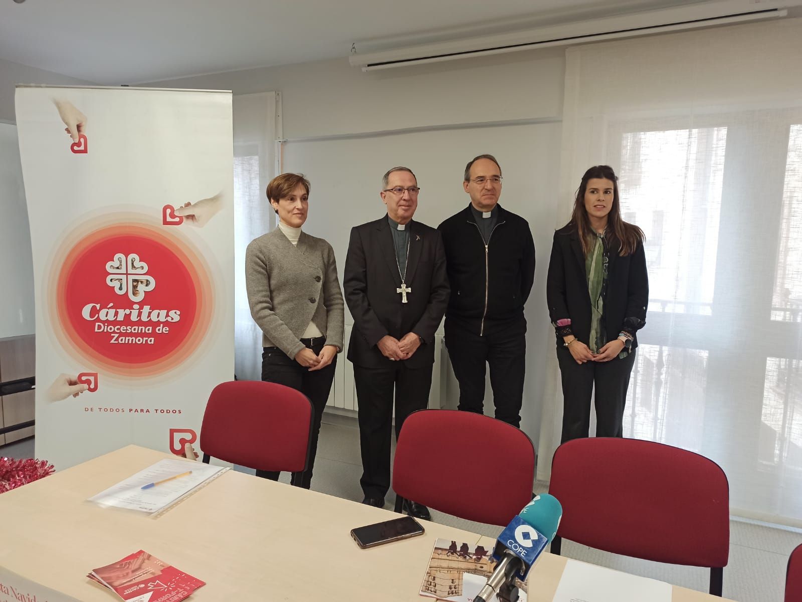 Cáritas Zamora presenta balance y campaña de Navidad