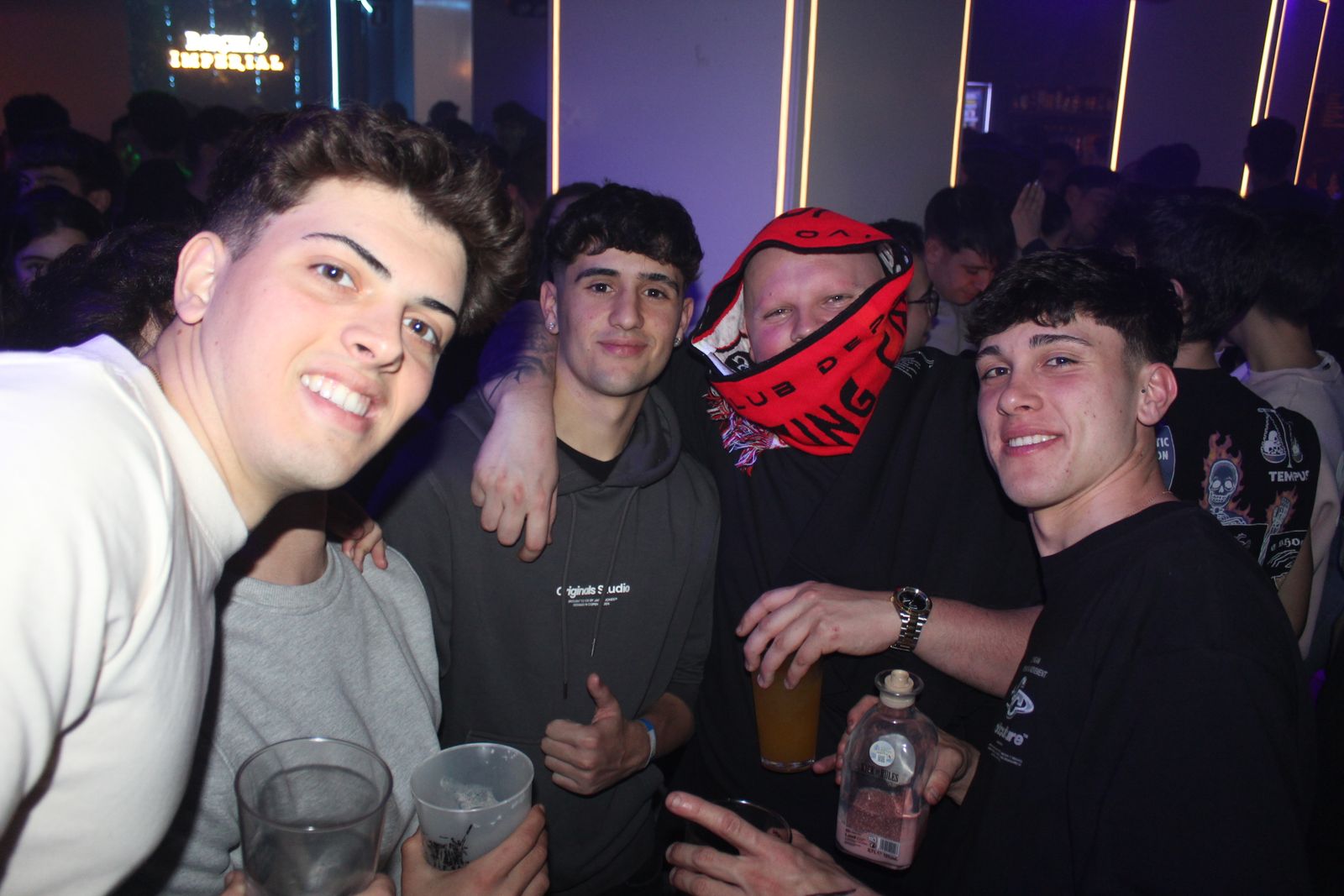 Salamanca de noche, sabado 28 de febrero