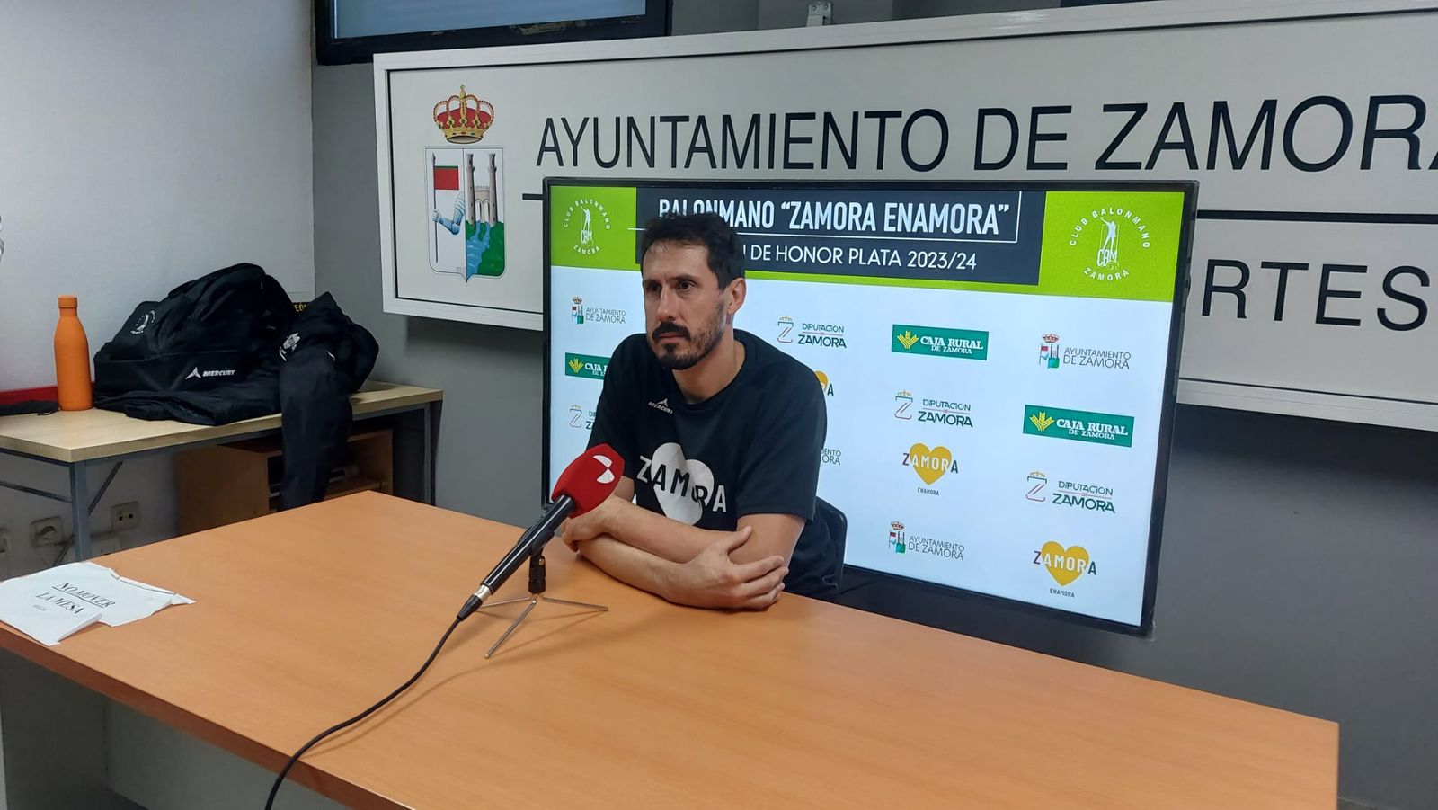 Fer Ruiz, en rueda de prensa