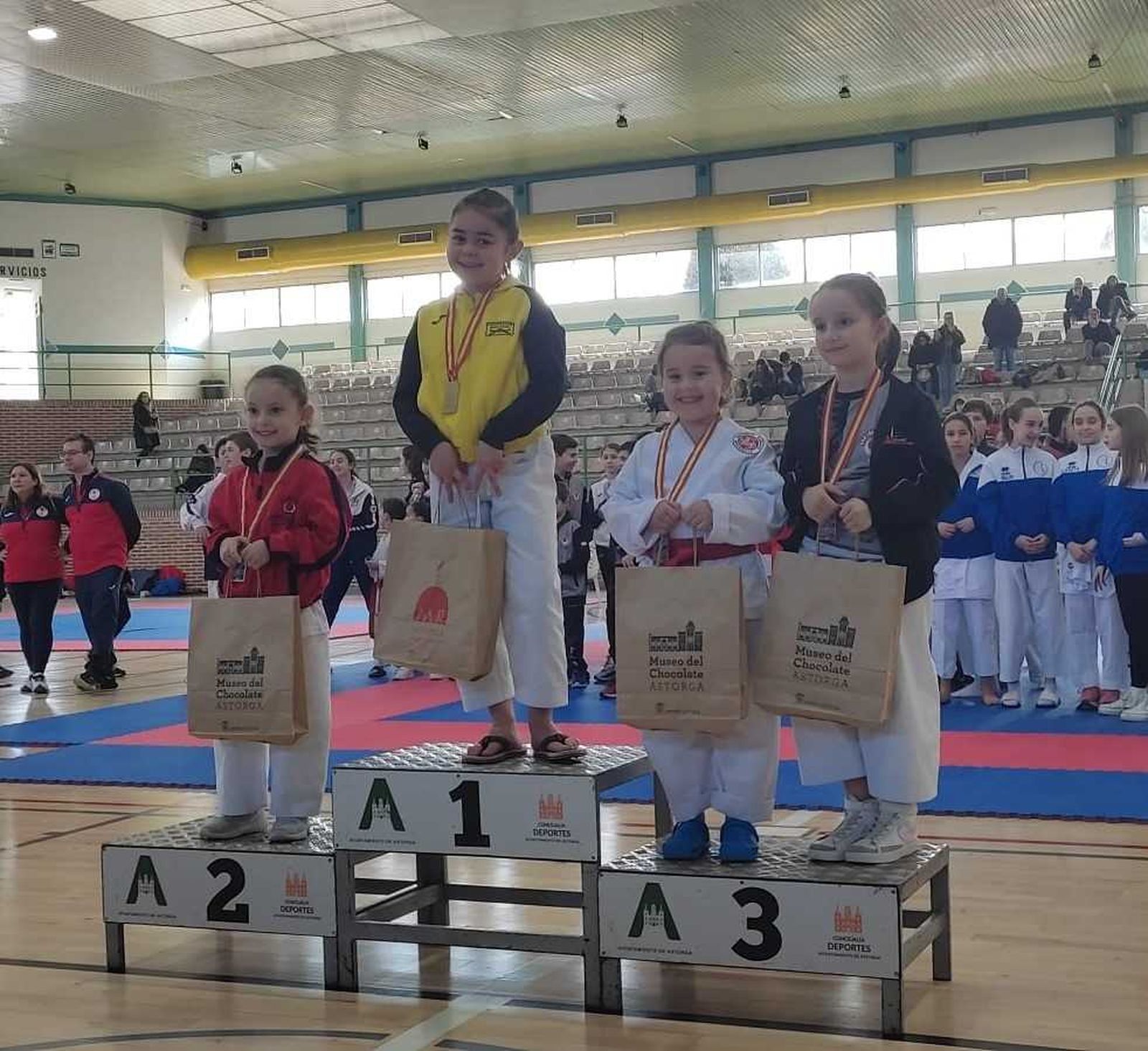 África García Ranilla, del Shotokan Karate Benavente