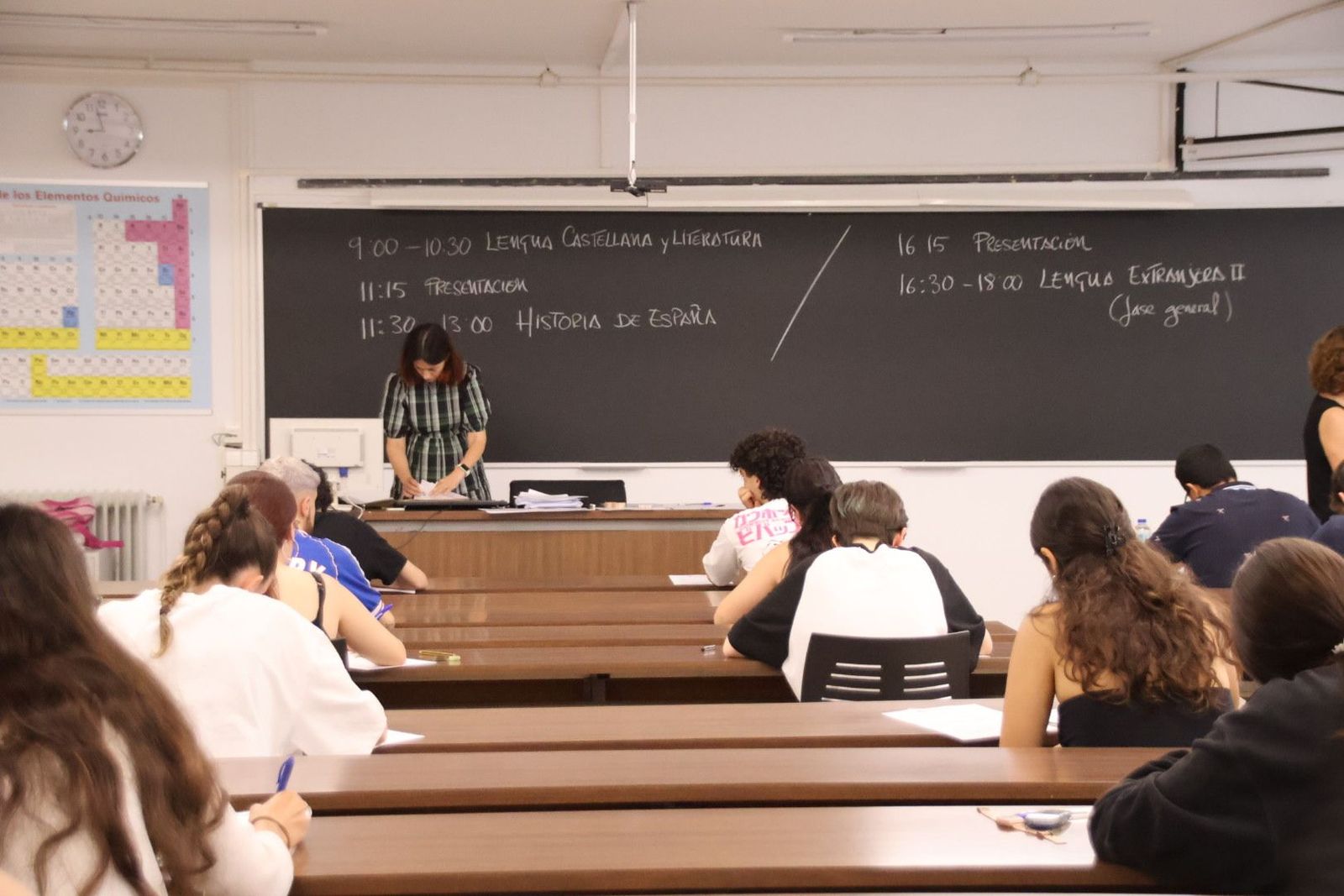 Convocatoria extraordinaria de la EBAU. Foto de archivo