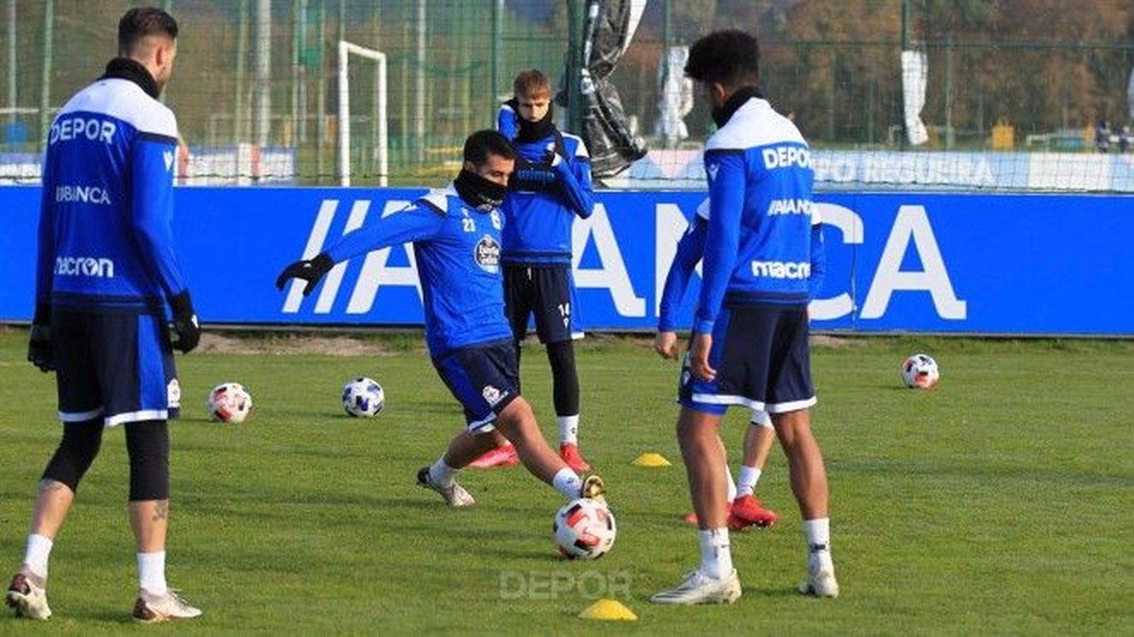 Deportivo de La Coruña entrenamiento
