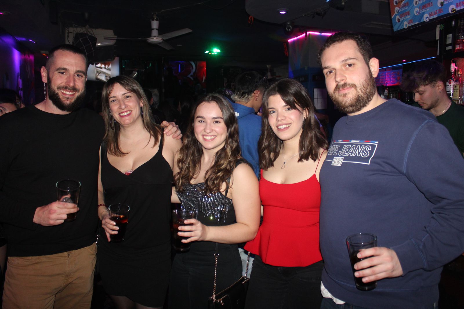 Salamanca de noche, sabado 28 de febrero