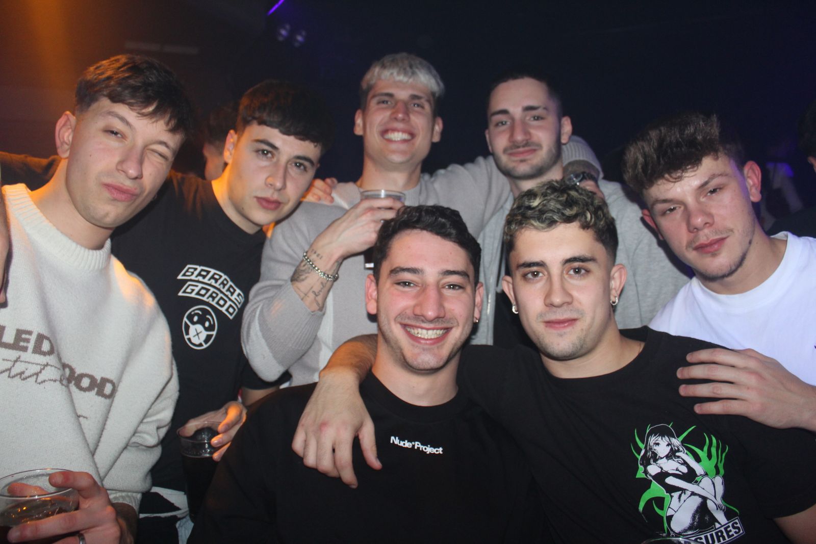 Salamanca de noche, sabado 24 de enero