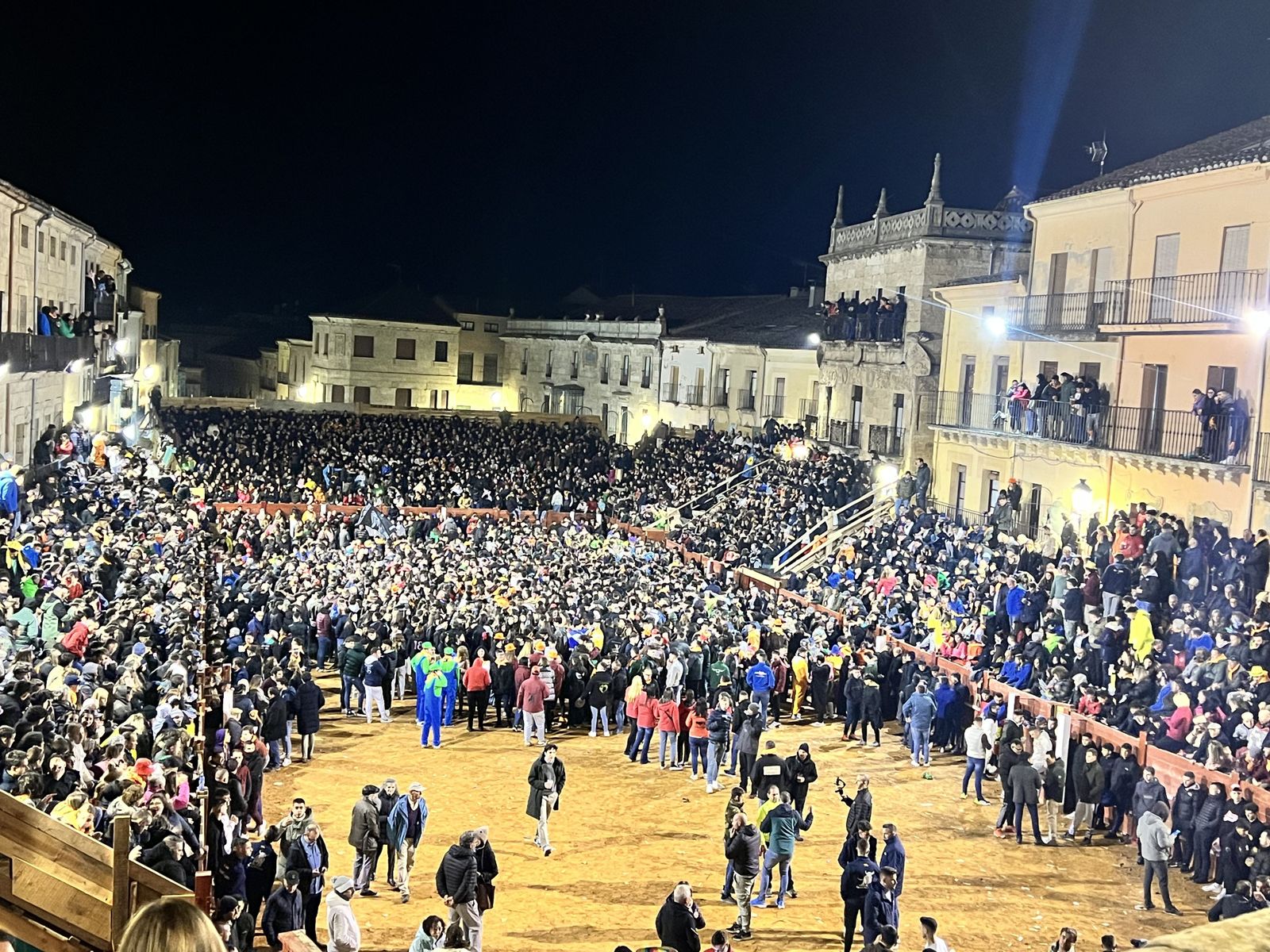 Capea nocturna Sábado de Carnaval en Ciudad Rodrigo