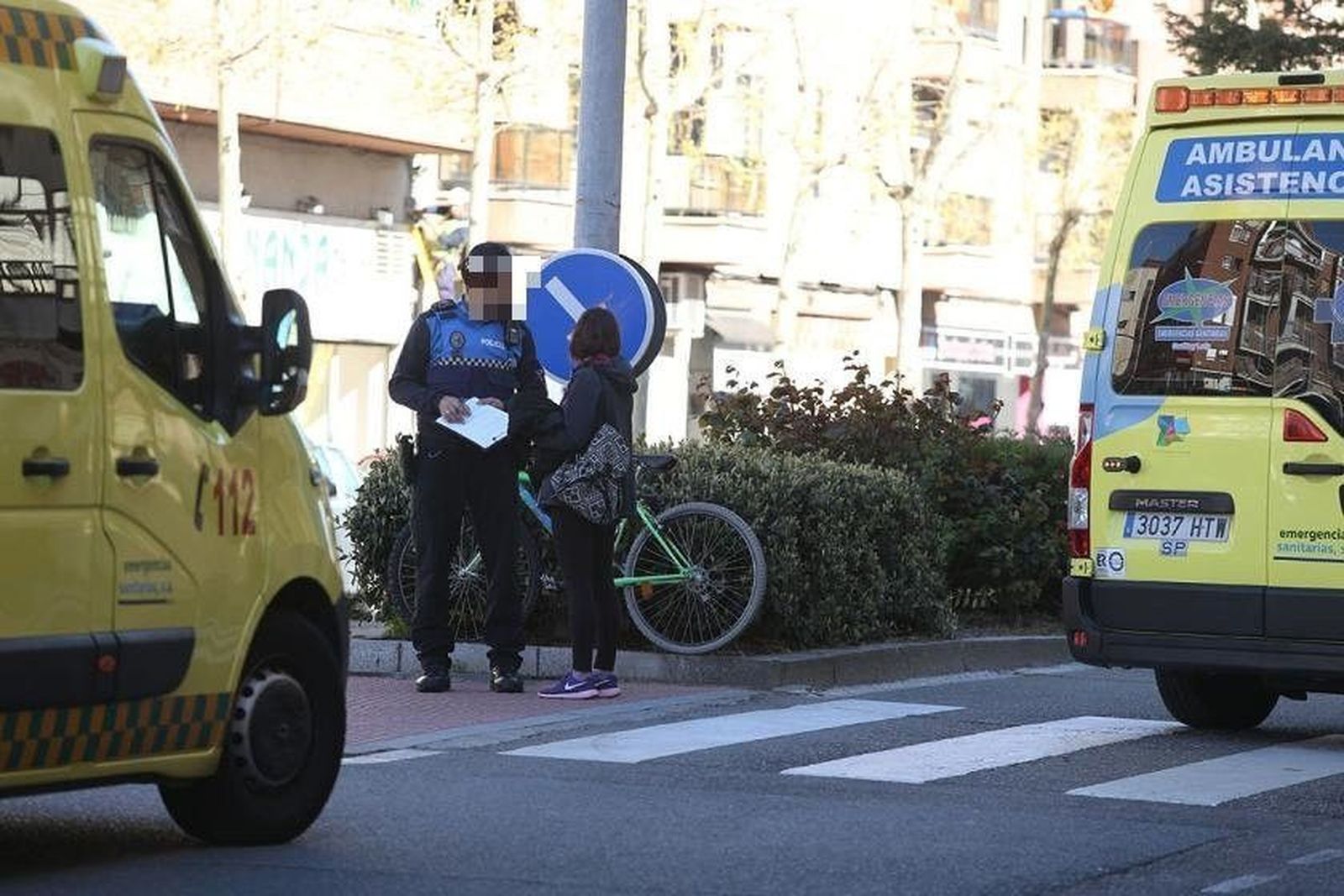 Menos ciclistas fallecidos pero más implicados en accidentes