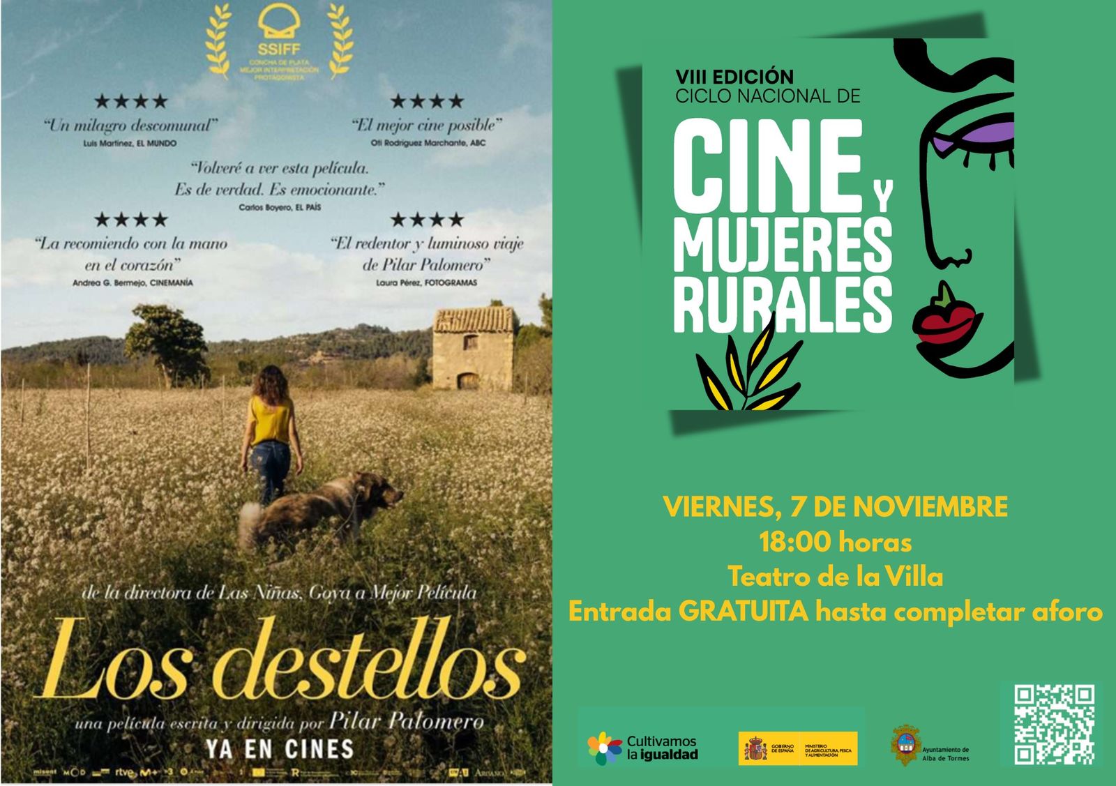 Cartel Destellos de Noviembre 2025