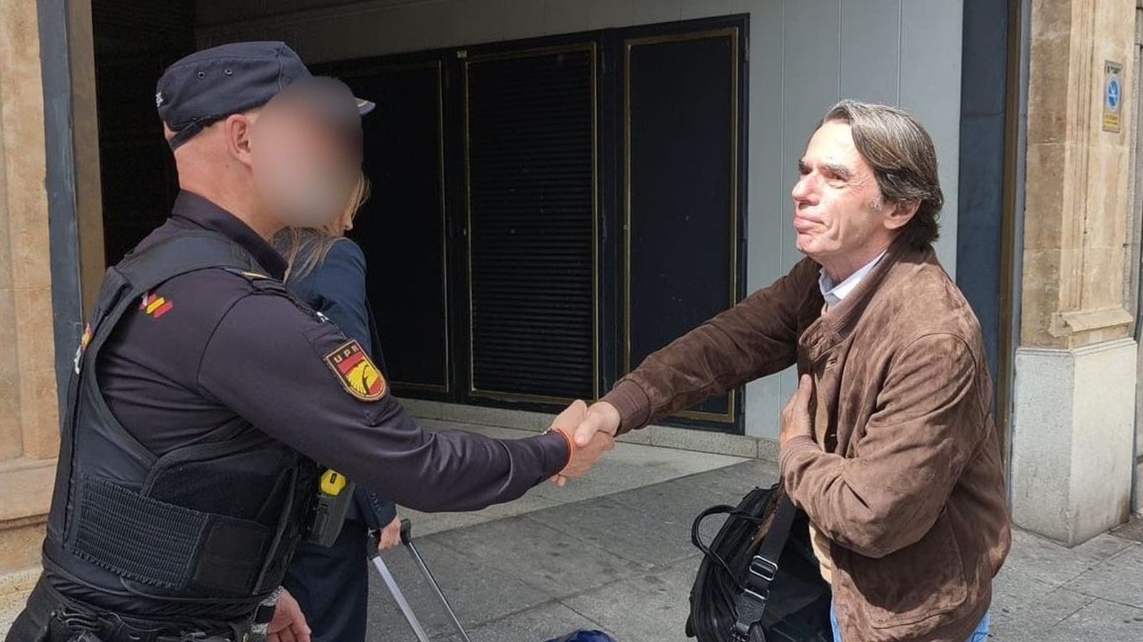 El expresidente José María Aznar visita Salamanca