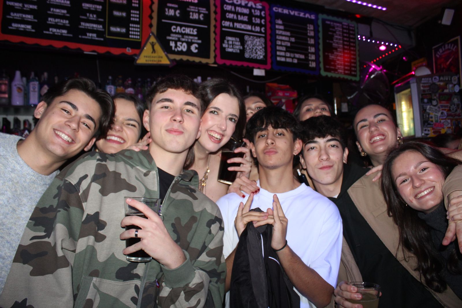 Salamanca de noche, sábado 31 de enero