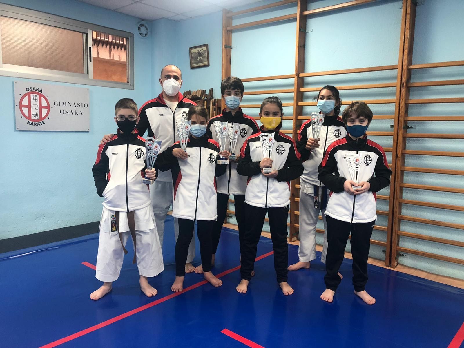 Brillante actuación de los clubes salmantinos en el Campeonato de Castilla y León Infantil de kárate