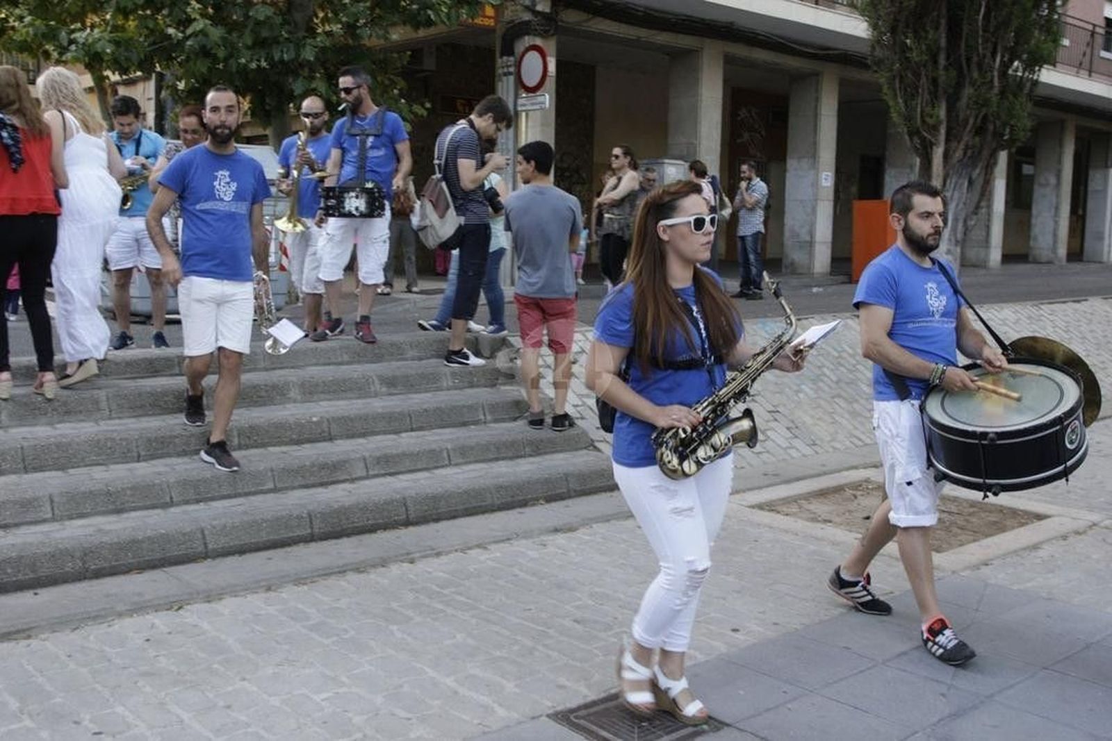 Plaza de Barcelona. Charanga la Clave.