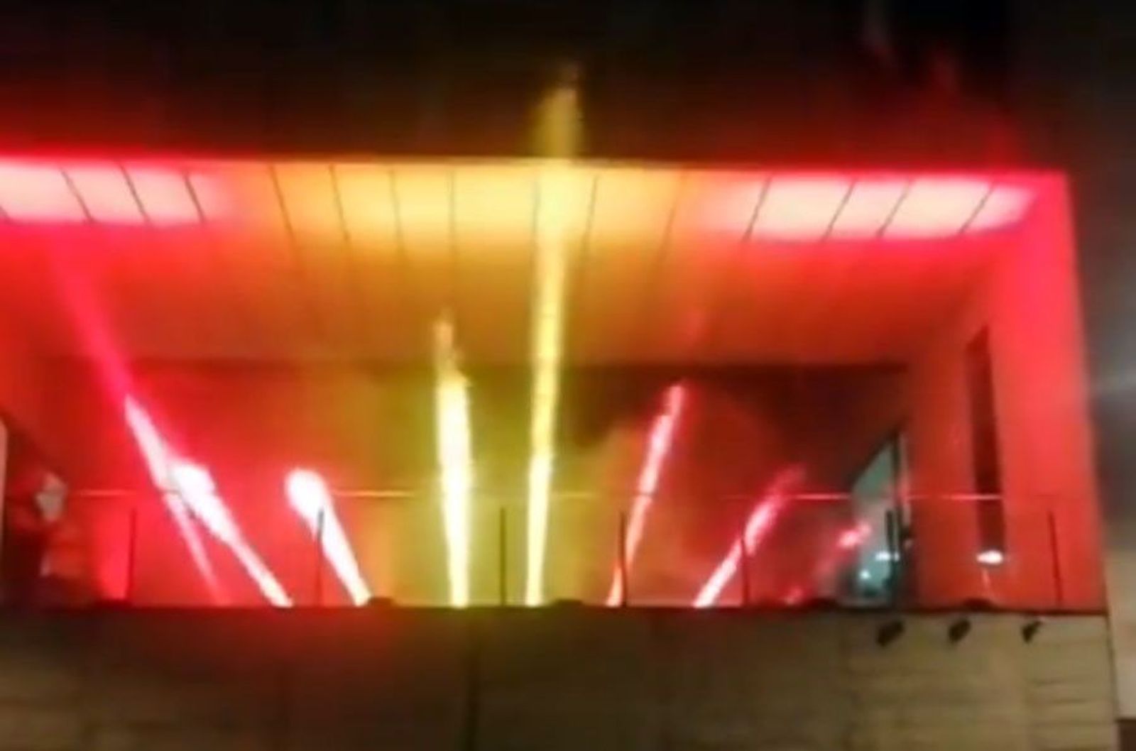 Luces diputacion bandera españa