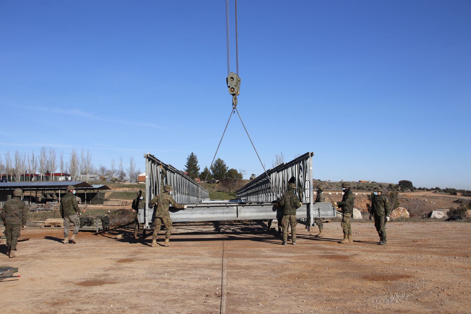 Entrenamientos de militares en Los Montalvos | Foto de archivo