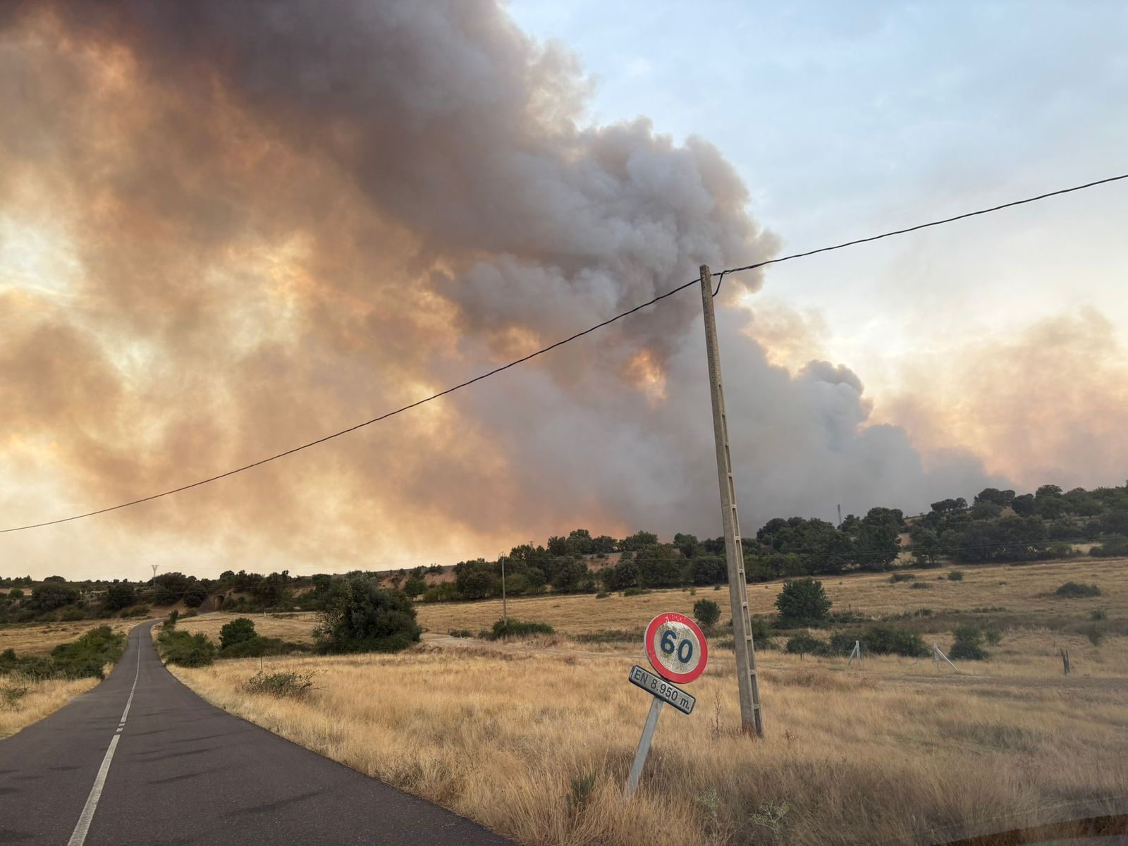 GALERÍA | Incendio grave en Puercas: este es su aspecto