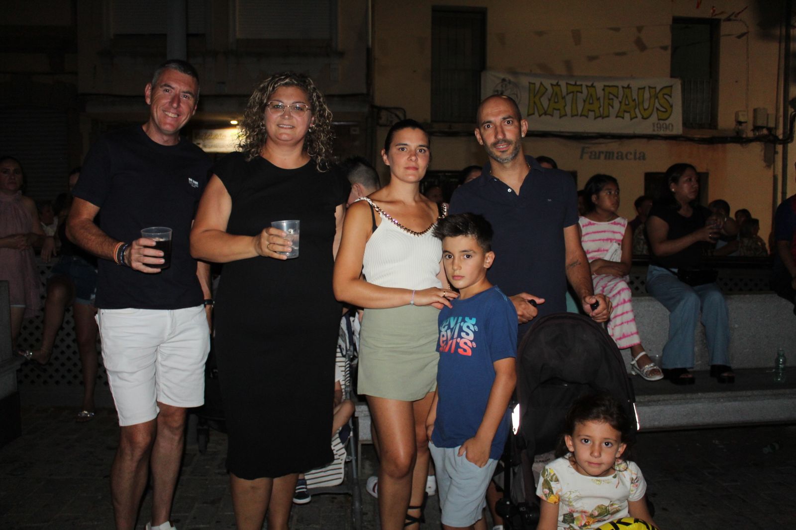 Salamanca de noche, sábado 16 de agosto