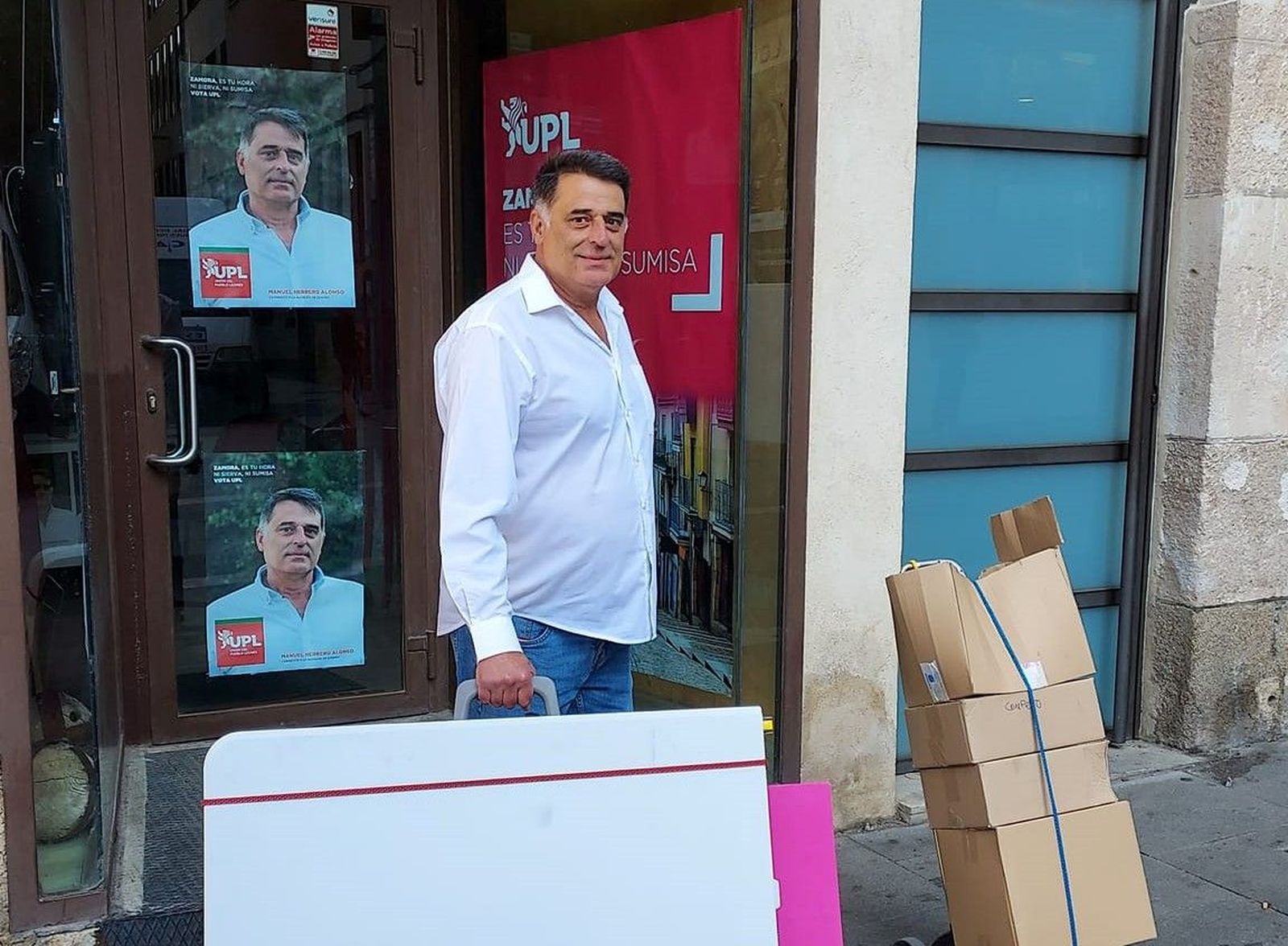 Manuel Herrero, candidato a la alcadía de Zamora por UPL