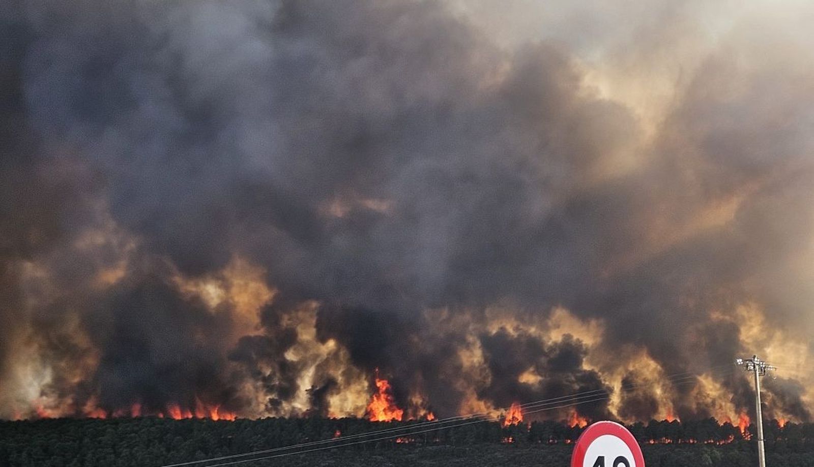 Incendio en Trabazos Fotos: M.F.L