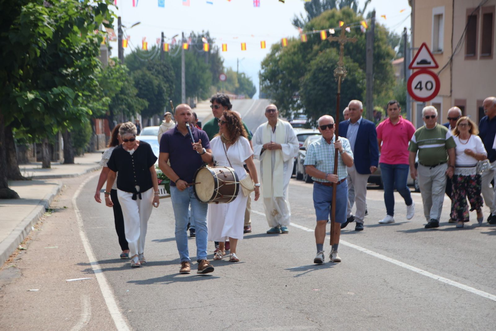 Masueco misa y procesión en honor a San Bernardo